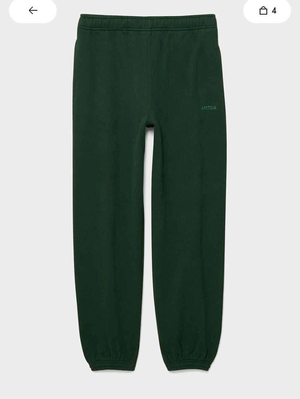 Aritzia TNA COZY FLEECE MEGA SWEATPANTS!